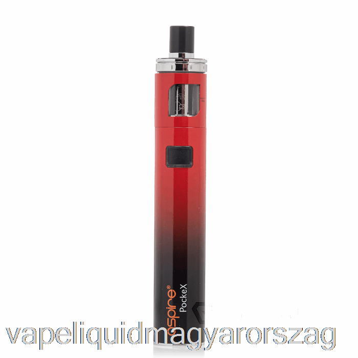 Aspire Pockex Aio Starter Kit [anni] Red Gradient Vape E Cigi